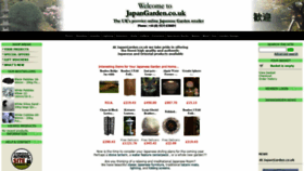 What Japangarden.co.uk website looked like in 2021 (2 years ago)