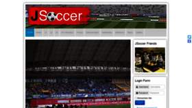What Jsoccer.com website looked like in 2021 (2 years ago)