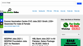 What Jobsjunctiononline.com website looked like in 2021 (2 years ago)