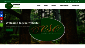 What Jese.org website looked like in 2021 (2 years ago)