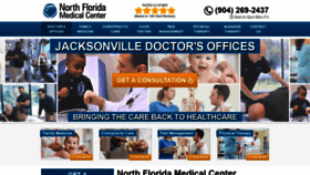 What Jacksonvilledoctorsoffices.com website looked like in 2021 (2 years ago)
