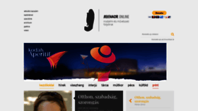 What Jelenkor.net website looked like in 2021 (2 years ago)