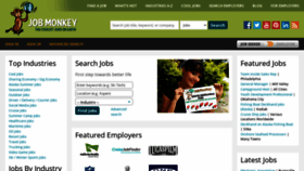 What Jobmonkeyjobs.com website looked like in 2021 (2 years ago)