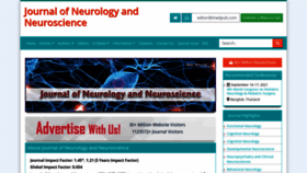 What Jneuro.com website looked like in 2021 (2 years ago)