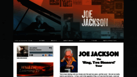 What Joejackson.com website looked like in 2021 (2 years ago)
