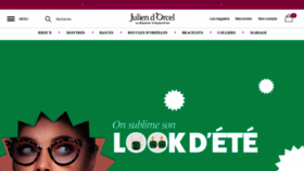 What Juliendorcel.com website looked like in 2021 (2 years ago)