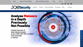 What Joesecurity.org website looked like in 2021 (2 years ago)