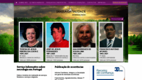 What Janeladasaudade.pt website looked like in 2021 (2 years ago)