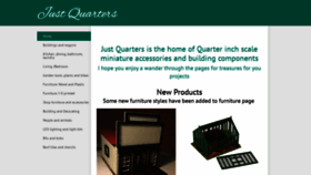 What Justquarters.co.nz website looked like in 2021 (2 years ago)