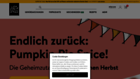 What Justspices.de website looked like in 2021 (2 years ago)