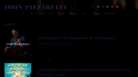 What Johnpizzarelli.com website looked like in 2021 (3 years ago)