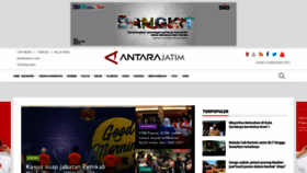 What Jatim.antaranews.com website looked like in 2021 (2 years ago)