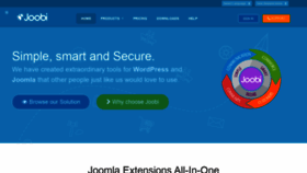 What Joobi.co website looked like in 2021 (2 years ago)