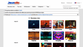 What Jeuxclic.com website looked like in 2021 (2 years ago)