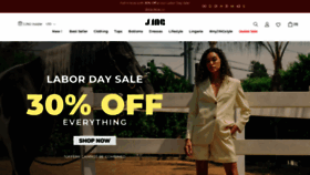 What Jingus.com website looked like in 2021 (2 years ago)