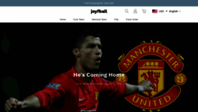 What Joyfball.com website looked like in 2021 (3 years ago)