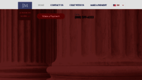 What Jmlaw.com website looked like in 2021 (2 years ago)
