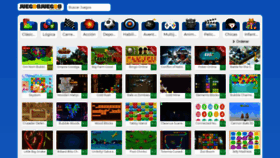 What Juegosjuegos.com website looked like in 2021 (4 years ago)