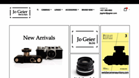 What Jogeier.com website looked like in 2021 (2 years ago)