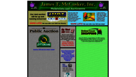What Jamesmccusker.com website looked like in 2021 (2 years ago)