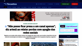 What Jornaldotocantins.com.br website looked like in 2021 (2 years ago)