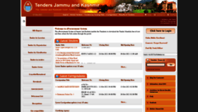 What Jktenders.gov.in website looked like in 2021 (2 years ago)