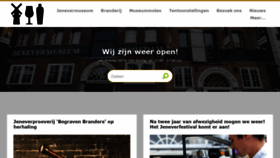 What Jenevermuseum.nl website looked like in 2021 (2 years ago)