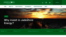 What Jadestone-energy.com website looked like in 2021 (2 years ago)