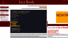 What Jacabook.it website looked like in 2021 (2 years ago)