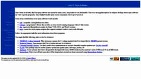What Jedsoft.org website looked like in 2021 (2 years ago)