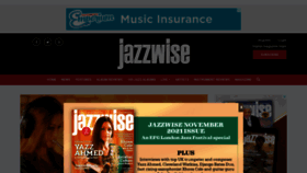 What Jazzwisemagazine.com website looked like in 2021 (2 years ago)