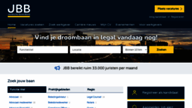 What Jbb.nl website looked like in 2021 (2 years ago)