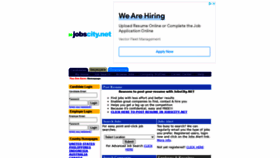 What Jobscity.net website looked like in 2021 (2 years ago)