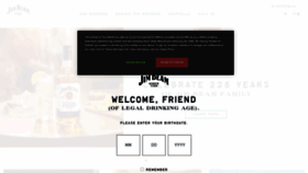 What Jimbeam.com.au website looked like in 2021 (2 years ago)