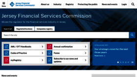 What Jerseyfsc.org website looked like in 2021 (3 years ago)