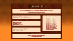 What Judeopedia.org website looked like in 2021 (2 years ago)