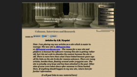 What Jrnyquist.com website looked like in 2021 (3 years ago)