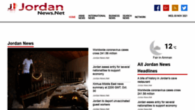 What Jordannews.net website looked like in 2021 (2 years ago)