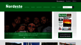 What Jornalnordeste.com website looked like in 2021 (2 years ago)