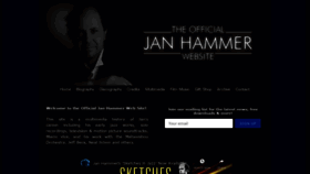 What Janhammer.com website looked like in 2021 (2 years ago)