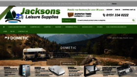 What Jacksonsleisure.com website looked like in 2021 (3 years ago)