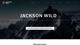 What Jacksonwild.org website looked like in 2021 (2 years ago)