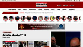 What Jornaldeuberaba.com.br website looked like in 2021 (2 years ago)