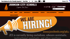 What Jcschools.org website looked like in 2021 (2 years ago)