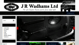 What Jrwadhams.co.uk website looked like in 2021 (2 years ago)