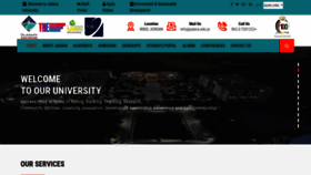 What Jadara.edu.jo website looked like in 2021 (4 years ago)