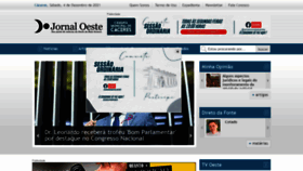 What Jornaloeste.com.br website looked like in 2021 (2 years ago)