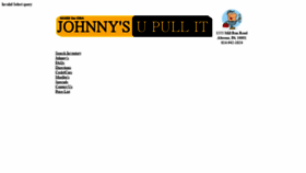 What Johnnysupullit.com website looked like in 2021 (2 years ago)