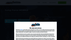 What Jumpforcemobile.club website looked like in 2021 (2 years ago)