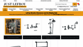 What Just-lefroy.co.uk website looked like in 2021 (2 years ago)